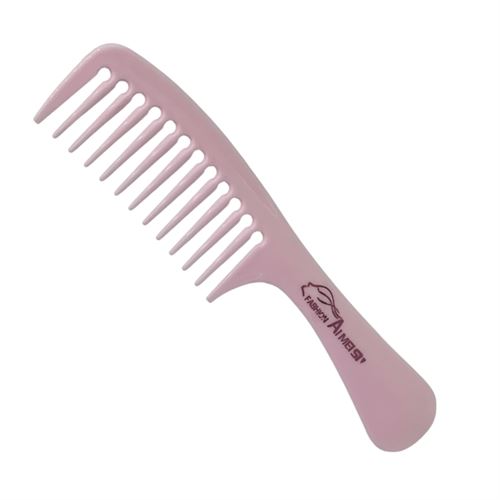 A set of 4 combs of different sizes - pink