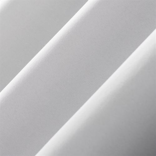 Sun Zero Cyrus Thermal 100% Blackout Back Tab Curtain Panel, 102x244 cm, White