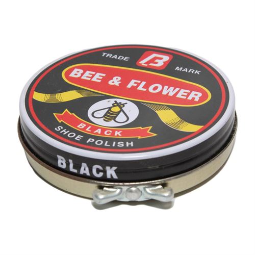 Trade Mark Bee & Flower Black Shoe Polish 40ml