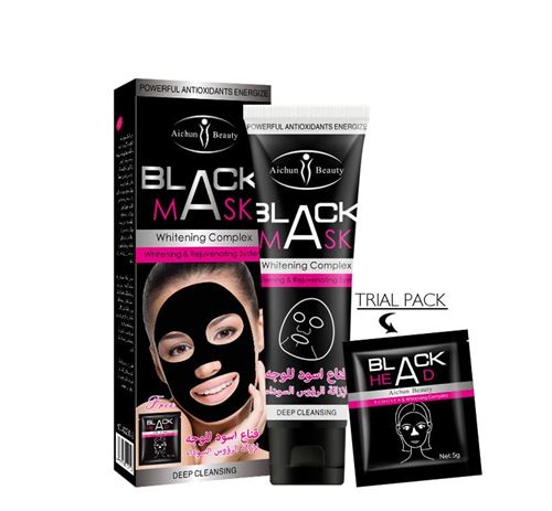 Black Mask Whitening Rejuvenating System Deep Cleaning Whitening Complex