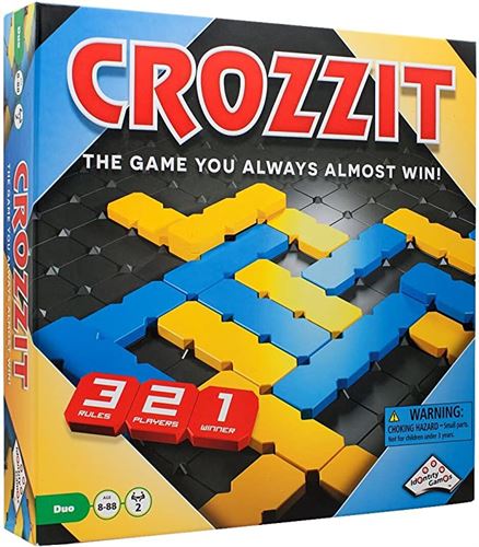 CROZZIT - Fun and Exciting Strategy Board Game for 2 Players