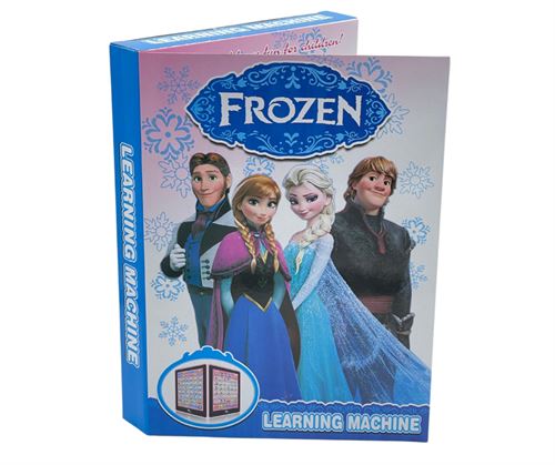 Children's educational toy with sound Frozen English and Arabic 3D tablet computer