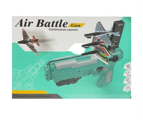 Air Battle Gun Continuous Launch - Blue