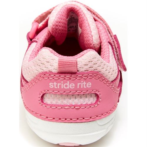 Stride Rite Unisex Rhett pink Sneaker