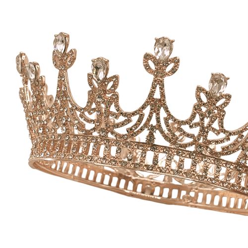 Handmade gold-plated accessory crown for kids