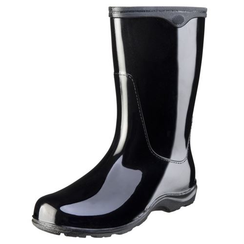 Sloggers Women's Black Waterproof Rain Boots