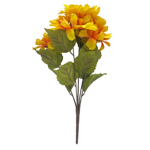 Large Artificial Yellow Sunflower Bush Fake Flowers