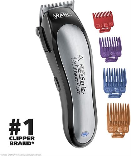 WAHL PET GROOMING WITH THE RECHARGEABLE CLIPPER