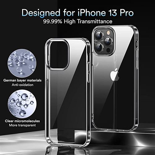 Elando Crystal Clear Case Compatible with iPhone 13 Pro Case