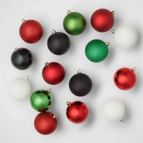 40ct 30mm Christmas Ornament Set - Wondershop™