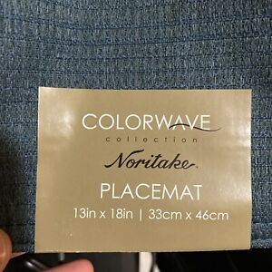 Noritake® Colorwave Placemat in color Dark Blue 33x45 cm W