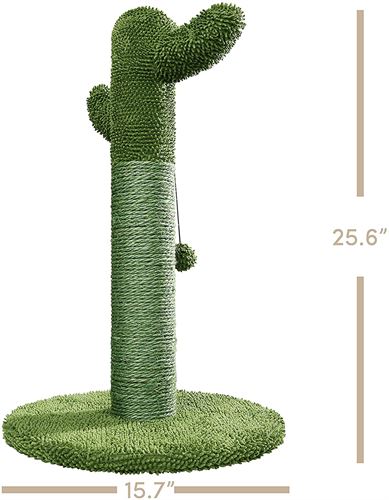 The original cat scratch cactus post with ball joker toy for all ages cats PetnPurr