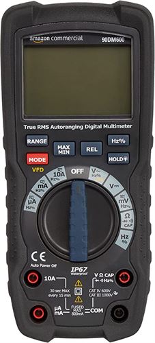 Amazon Commercial . Portable Digital Voltage and Frequency Meter 6000 Counting Digital Multimeter