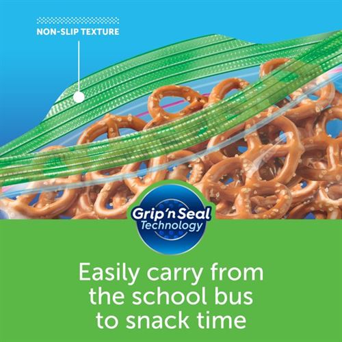 Ziploc® Brand Snack Bags with Grip 'n Seal Technology