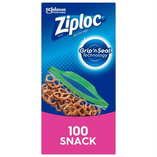 Ziploc® Brand Snack Bags with Grip 'n Seal Technology