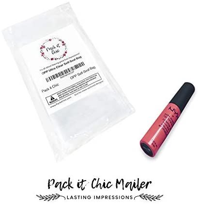 Pack It Chic Clear Resealable Polypropylene Bags