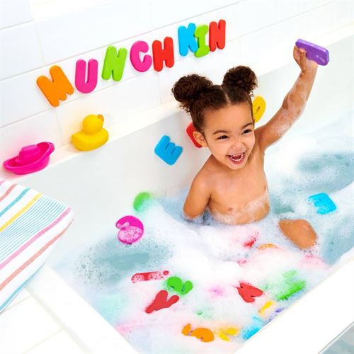 Munchkin Letters and Numbers Bath Toy, Non-Toxic