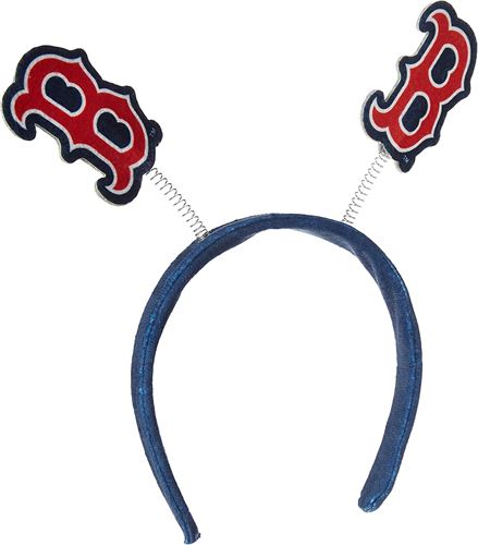 FOCO MLB Boston Red Sox Mens Springy Ears HeadbandSpringy Ears Headband