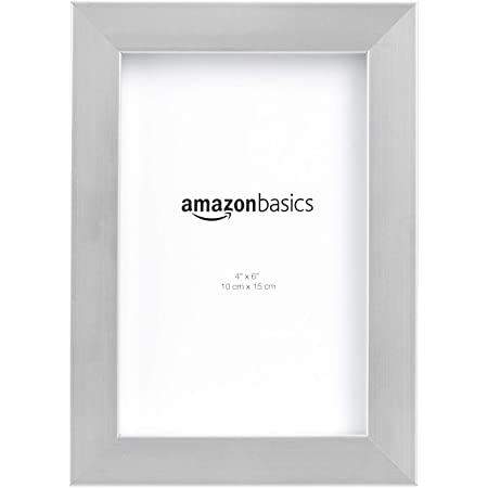 Amazon Basics Photo Picture Frame silver