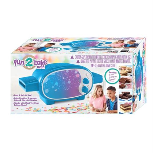 Fun 2 Bake Blue and Purple, Unisex Kitchen Toy Oven