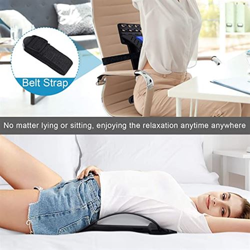 Back Brace Lumbar Back Pain Relief Device Pain Relief for Herniated Disc Sciatica Scoliosis Lumbar Upper Back Stretcher Support JUMPOW