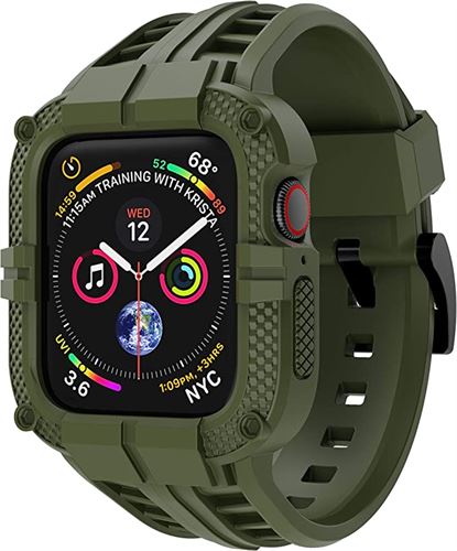 T-ENGINE Case with Band Compatible with Apple Watch