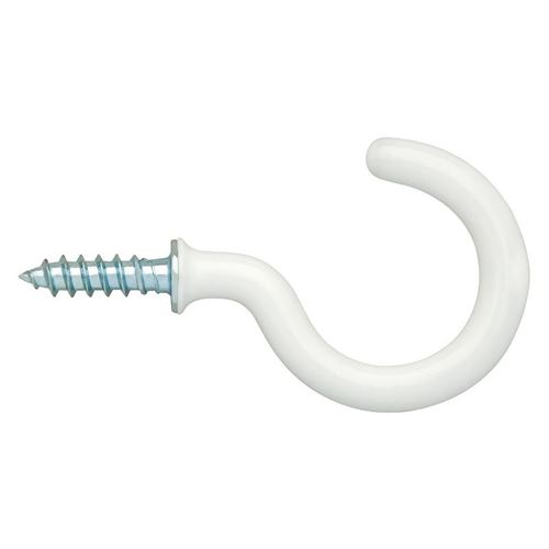 Arrow 36 Pack 1-1/4" White Cup Hooks
