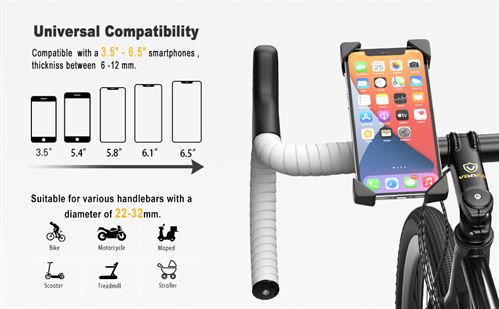 visnfa Bike Phone holder