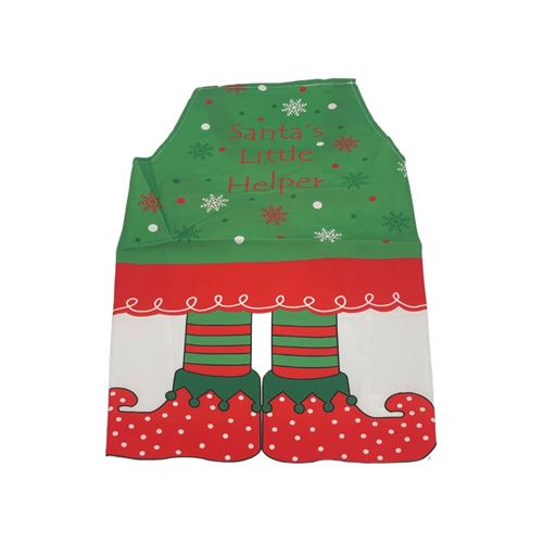 Christmas Santa Claus Apron Funny Kitchen Cooking Grilling Chef Apron Kids