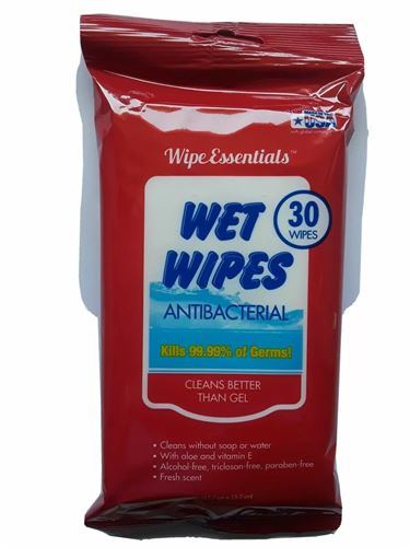 Wipe Essentials Antibacterial Hand Wipes