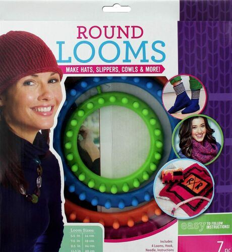 Leisure Arts . Leisure Arts Multicolor Leisure Knitting Disks Circle Loom
