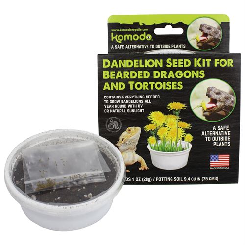 Komodo Grow Your Own Dandelion Food Kit for All Life Stages