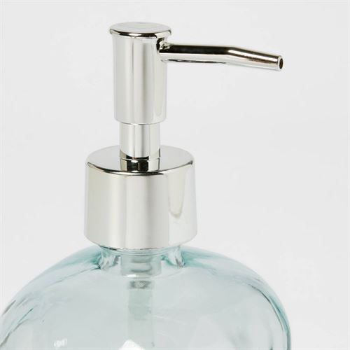 Threshold™ Recycled Glass Soap Dispenser Clear 445 Ml