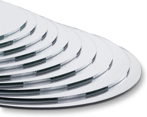 Super Z Outlet Round Mirror Wedding Table Centerpieces Pack of 10