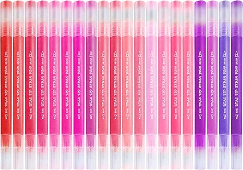 100 Colors Art Markers Dual Tip Brush Pens