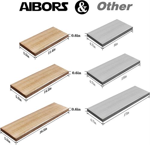 AIBORS Floating Shelves for Wall