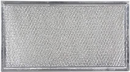 Whirlpool 8206229A Microwave Grease Filter, Silver