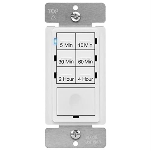 Enerlites HET06 in-Wall Digital Countdown Timer Switch - 120 V