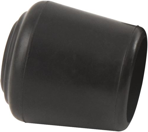SoftTouch 1/2" Round Slip-On Rubber Folding Metal Chair Leg Tip Replacement