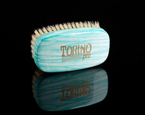 Torino Pro Wave Brushes By Brush King #90-7 row soft- 100% White boar bristles