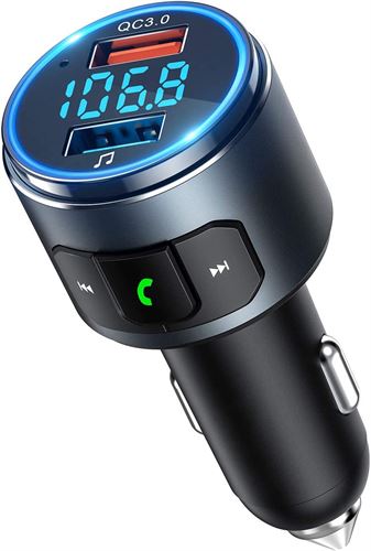 Virfine Bluetooth FM Transmitter Car