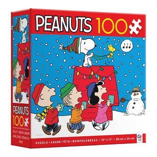 Ceaco Peanuts Holiday: Snoopy and The Singers Kids' Jigsaw Puzzle - 100pc