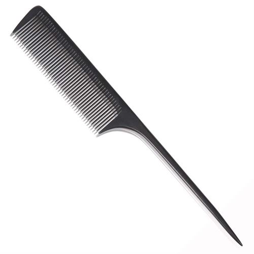Carbon Fiber Cutting Comb, Professional 9.4” Hair Dressing Teasing Comb