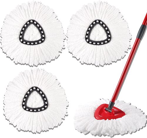 3 Pack Mop Replacement Head