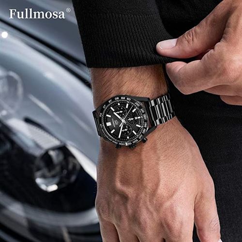 Luxury stainless steel watch strap for 20mm smart watches from Fullmosa