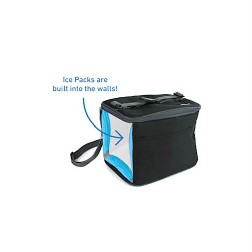 Packit Classic Freezable Lunch Cooler Black