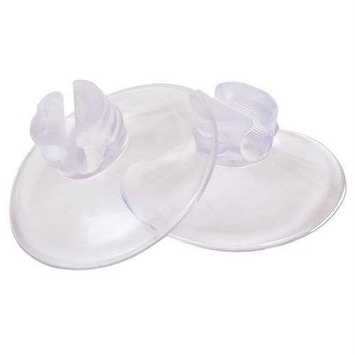 Northlight - Set of 20 Clear Suction Cup Christmas Light Clips - 1.5"
