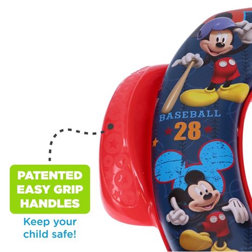 Disney Mickey Mouse "All Star" Soft Potty Seat with Potty Hook