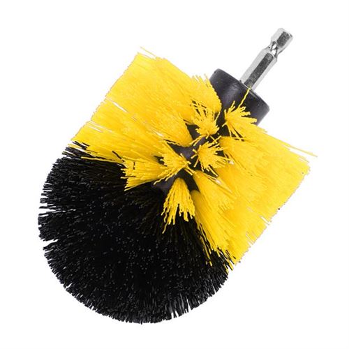 Cleaning Kit, Tebru 3PCS Power Scrubber Brush Electric Drill Cleaning Kit for Bathroom Surfaces, Drill Brush