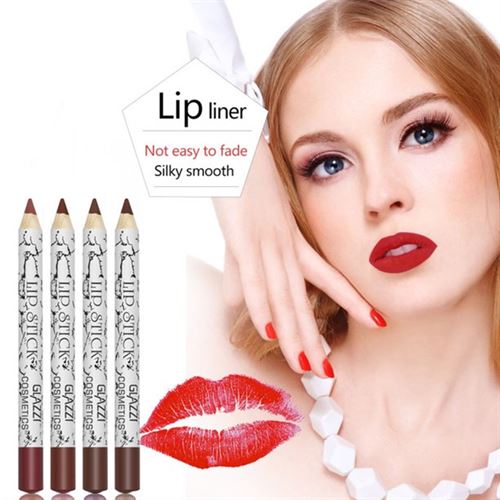 LEZHAN 2g 12Pcs/Set GLAZZI Lipstick Pens Professional Long-lasting